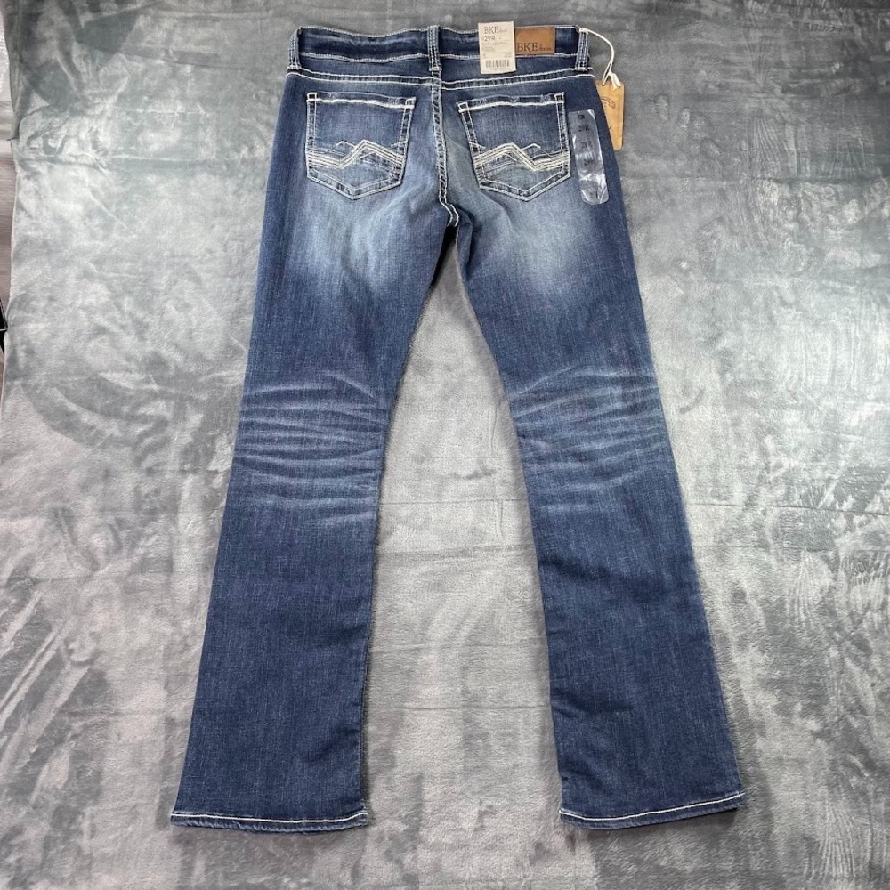 BKE Stella Low Rise Slim Fit Bootcut Womens Denim Jeans Sz 29R (29x31) NWT - Picture 5 of 6